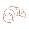 Croissant icon